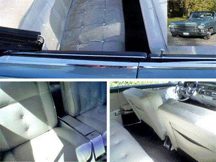 Bilinredning Cadillac 1963